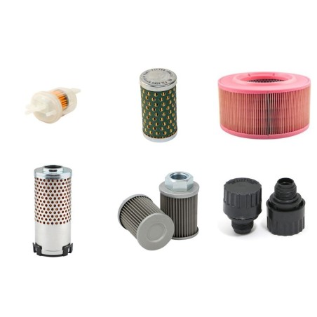 AMMANN AVH 6020 DHDE Filter Service Kit w/HATZ 1D81S Eng.   YR  2012-