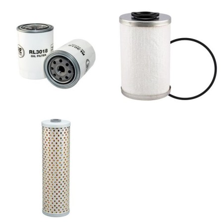AMMANN DTV 102 Filter Service Kit Air Oil Fuel Filters w/HATZ E75 Eng.