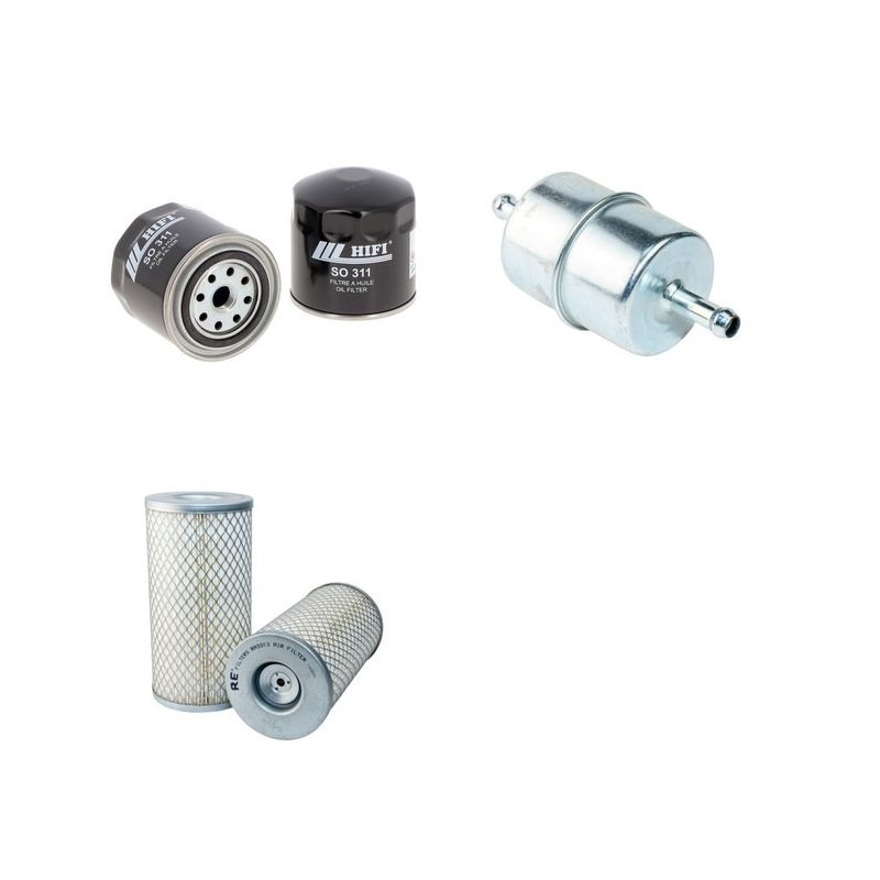 AMMANN DTV 113 Filter Service Kit Air Oil Fuel Filters w/HATZ 2G40 Eng.
