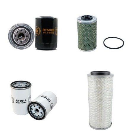 AMMANN DTV 653 Filter Service Kit Air Oil Fuel Filters w/Deutz Eng.