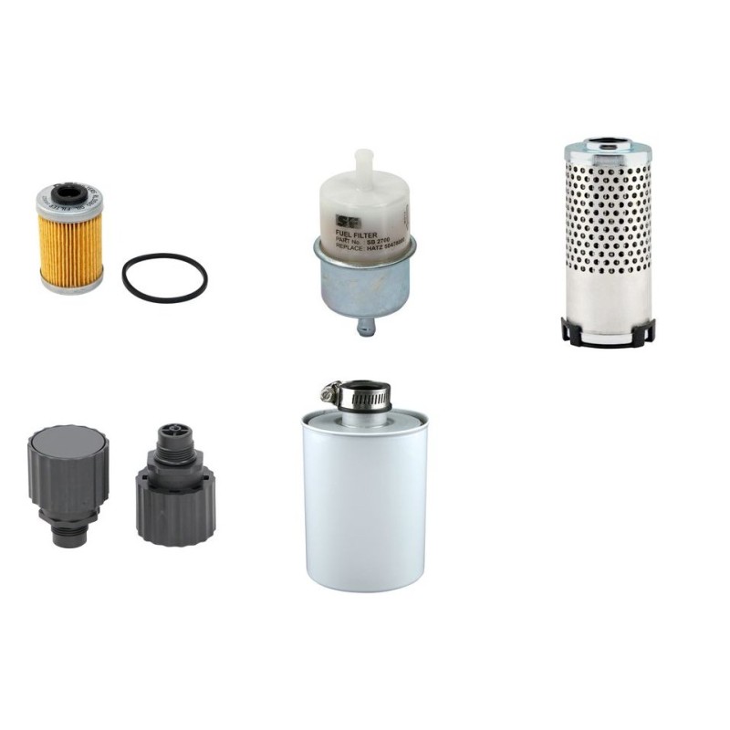 AMMANN DUOMAT DR 65 Filter Service Kit w/HATZ 1D41S Eng.