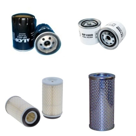 ATLAS AB 404R Filter Service Kit w/Perkins/Shibaura103.10 Eng.