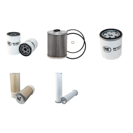 ATLAS AB 1004 Filter Service Kit w/Deutz F4L1011 Eng. Air, Oil, Fuel Filters