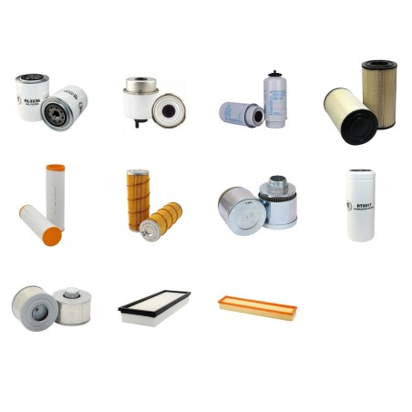 Filter kit for Case CVX 150 with Sisu Engine 2011-