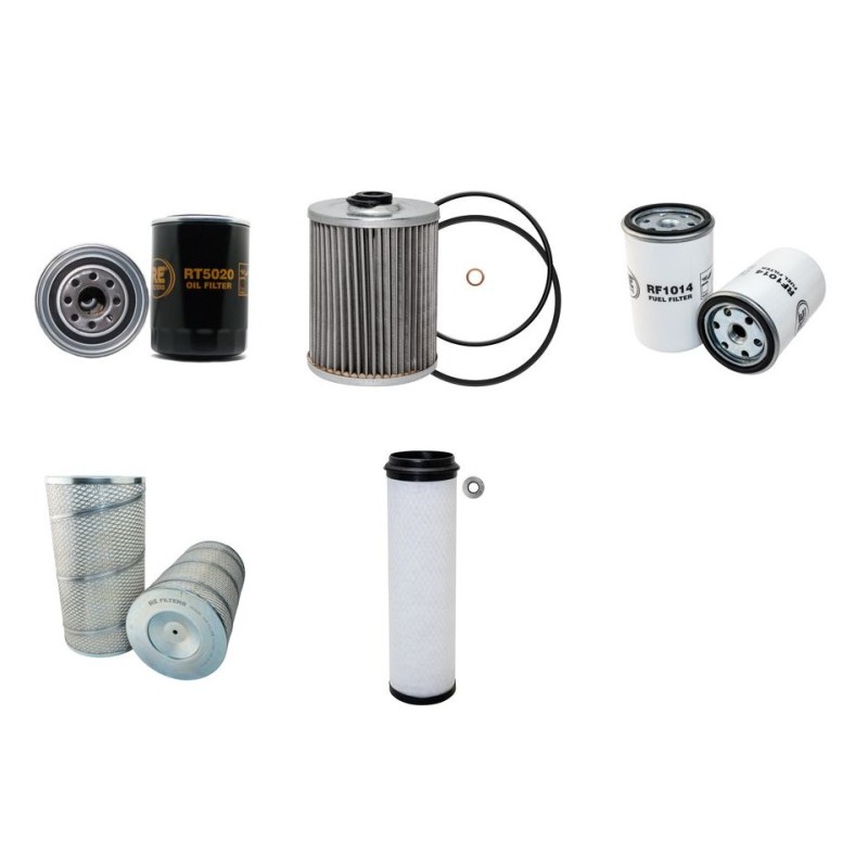 ATLAS AB 1404  Filter Service Kit Air Oil Fuel Filters w/Deutz BF4M1012EC Eng. SN  143-