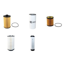 ATLAS AB 1505 Filter Service Kit Air Oil Fuel Filters w/Deutz BF 4M2012C Eng.   YR  2004-2007