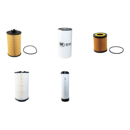 ATLAS AB 1505 Filter Service Kit Air Oil Fuel Filters w/Deutz BF 4M2012C Eng.   YR  2004-2007
