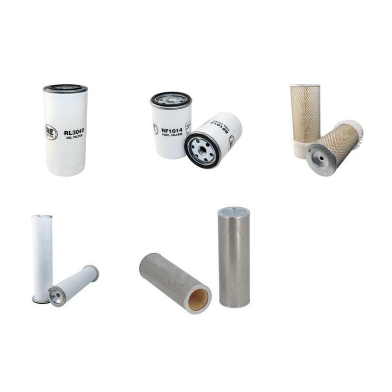 ATLAS AB 1602 D Filter Service Kit w/Deutz F6L912 Eng.