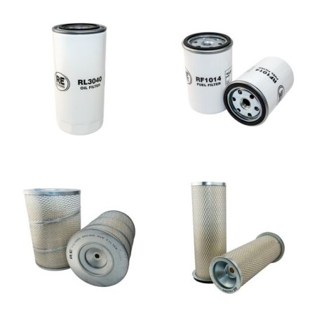 ATLAS AB 1704 Filter Service Kit Air Oil Fuel Filters w/Deutz F6L912 Eng.