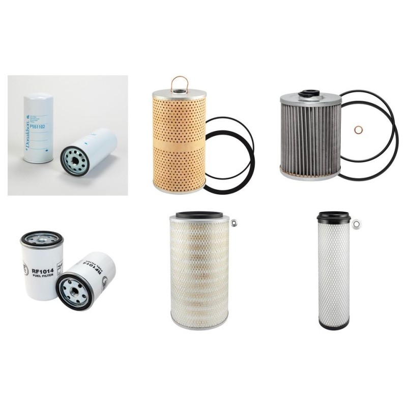 ATLAS AB 1704  Filter Service Kit Air Oil Fuel Filters w/Deutz BF6L913 Eng. SN  372-
