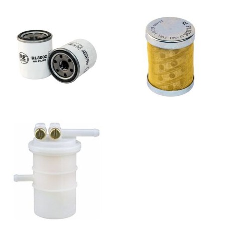 ATLAS AM 15 R Filter Service Kit withMitsubishi L 3E-W262Kl Eng