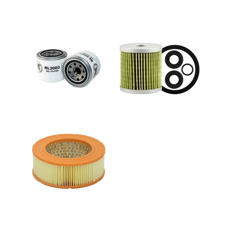 ATLAS AR 100 B Filter Service Kit Air Oil Fuel Filters