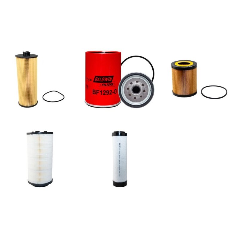 ATLAS M 1605 Filter Service Kit Air Oil Fuel Filters w/Deutz BF6M2012C Eng.   YR  2007-