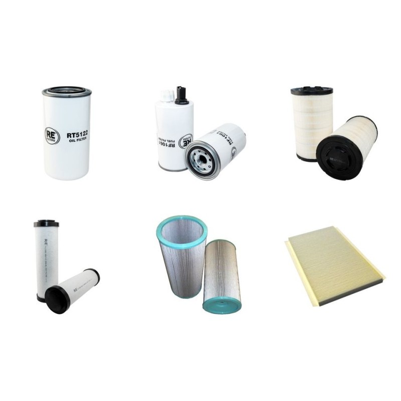 ATLAS 270 MH  Filter Service Kit w/Cummins QSB 4.5 Eng. SN   301279-