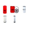 ATLAS 160W Filter Service Kit Air Oil Fuel Filters w/Deutz TCD 2012 L06 2V Eng.