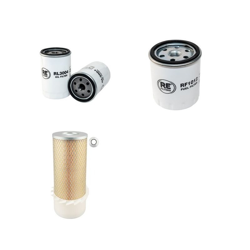ATLAS AR 46E Filter Service Kit Air Oil Fuel Filters w/Deutz F4L1011 Eng.