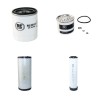 ATLAS AR 60 Filter Service Kit Air Oil Fuel Filters w/Perkins 404C-22T Eng.   YR  2005-