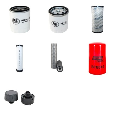 ATLAS AR 62E/2 Filter Service Kit w/Deutz BF 4L1011F Eng.