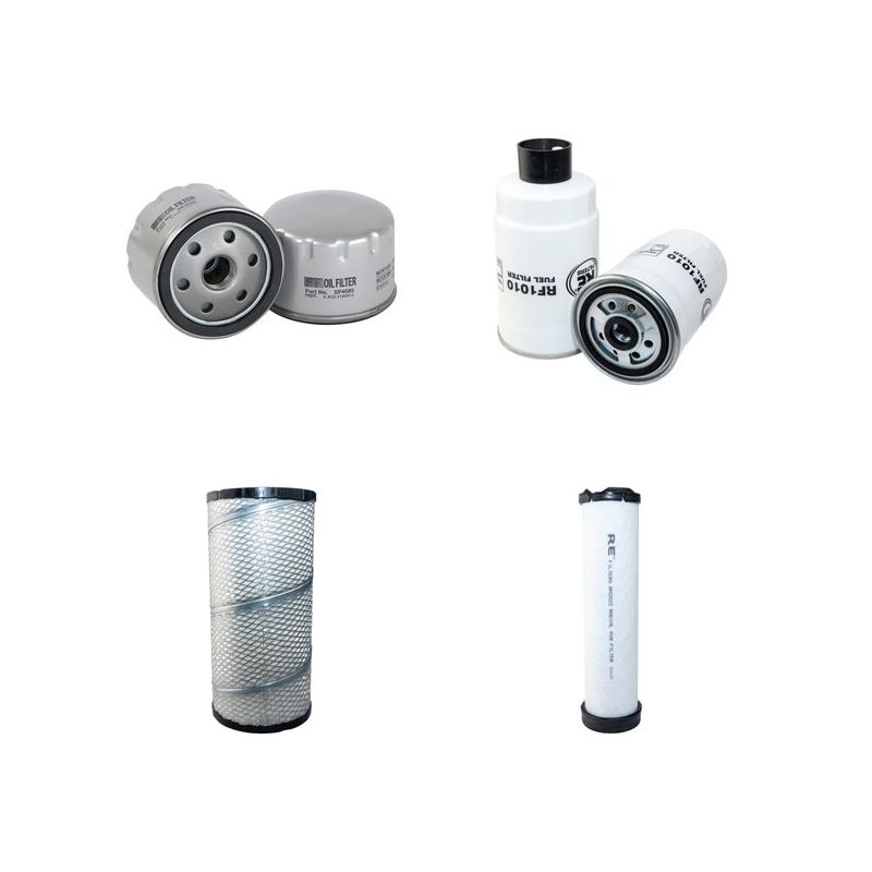ATLAS AR 65 SUPER Filter Service Kit Air Oil Fuel Filters w/Deutz BF4L1011FT Eng.   YR  1999-2001