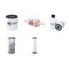 ATLAS AR 65 SUPER Filter Service Kit Air Oil Fuel Filters w/Deutz BF 4L2011 Eng.   YR  2002-2007