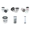 ATLAS AR 70 Filter Service Kit Air Oil Fuel Filters w/Deutz BF 4L1011FT Eng.   YR  2000-