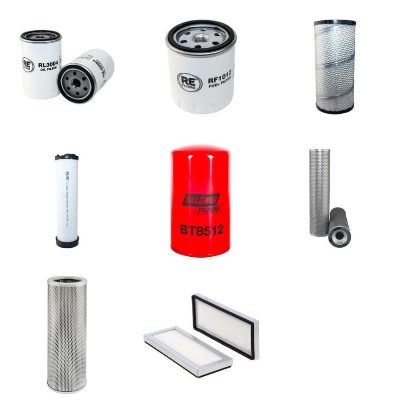 ATLAS AR 72E Filter Service Kit w/Deutz BF4L1011F Eng.