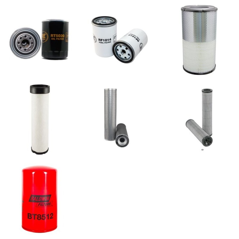 ATLAS AR 86E Filter Service Kit w/Deutz BF 4M1012 Eng.