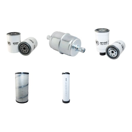 CASE CX 80 Filter Service Kit Air Oil Fuel Filters w/G 4.0T Eng. SN  JJE1008608- YR  01.98- 80 CH