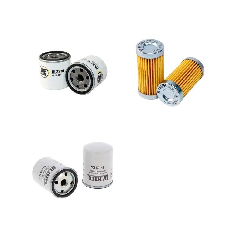 Filter kit for Case DX 29 with Shibaura Engine