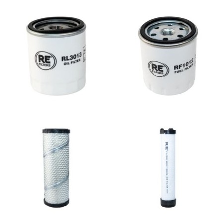 ATLAS AW 240 Filter Service Kit Air Oil Fuel Filters w/Deutz D 2011L02 Eng.   YR  2012-