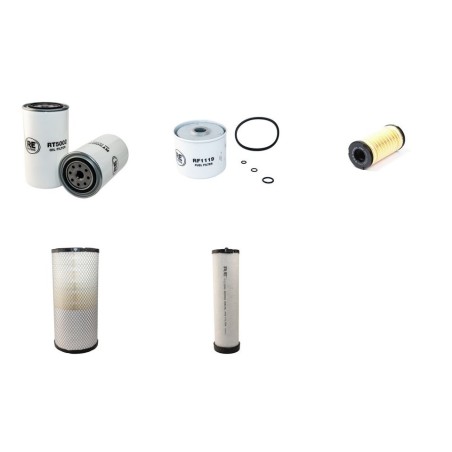 ATLAS AW 1070 Filter Service Kit Air Oil Fuel Filters w/Perkins 1104C-44 Eng.   YR  2005-