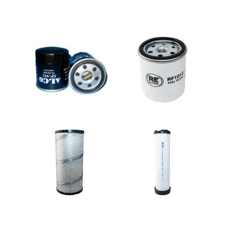 ATLAS R 80 Filter Service Kit Air Oil Fuel Filters w/Deutz BF4L 1011F Eng.