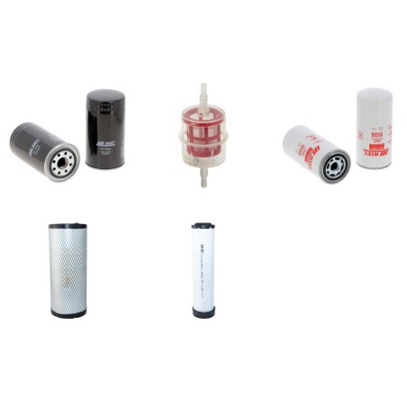 Filter kit for Case Farmall 55 C Air Oil Fuel Filters with CNH Engine  YR 2011-