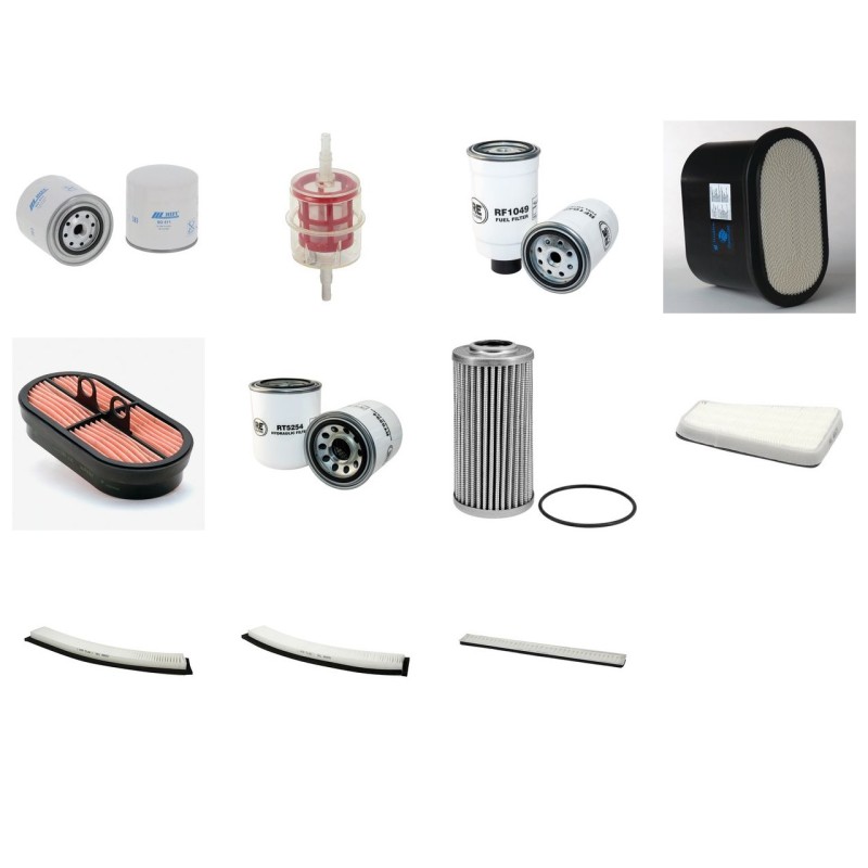 Filter kit for Case Farmall 75 A with FPT F5C Engine  YR 2012- 95 CH