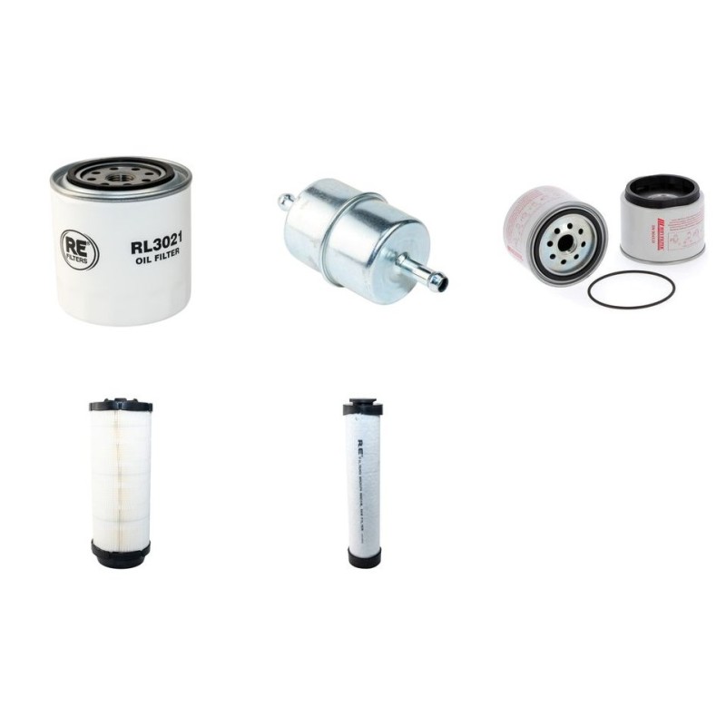 ATLAS COPCO QAS 14 KDS Filter Service Kit with Kubota D 1703 Eng Year 2007-