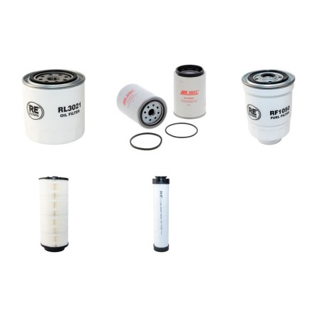 ATLAS COPCO QAS 30 Filter Service Kit with Kubota V 3300DI Eng Year 2008-