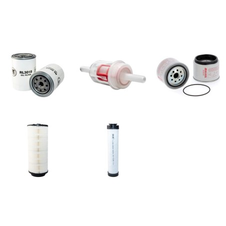 ATLAS COPCO QAS 30 KD Filter Service Kit with Kubota V 3300DI Eng Year 2011-