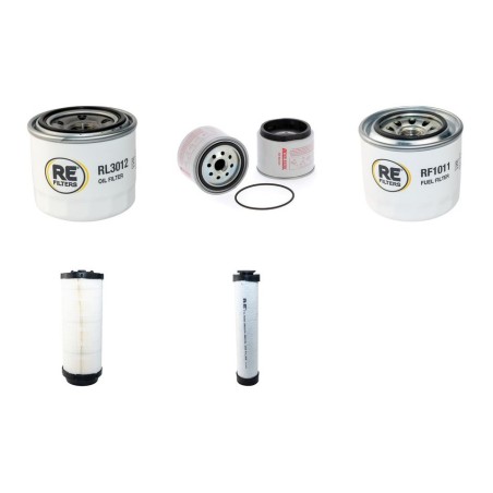 ATLAS COPCO QAS 38 YDS Filter Service Kit with Yanmar 4TNV98G Eng Year 2005-