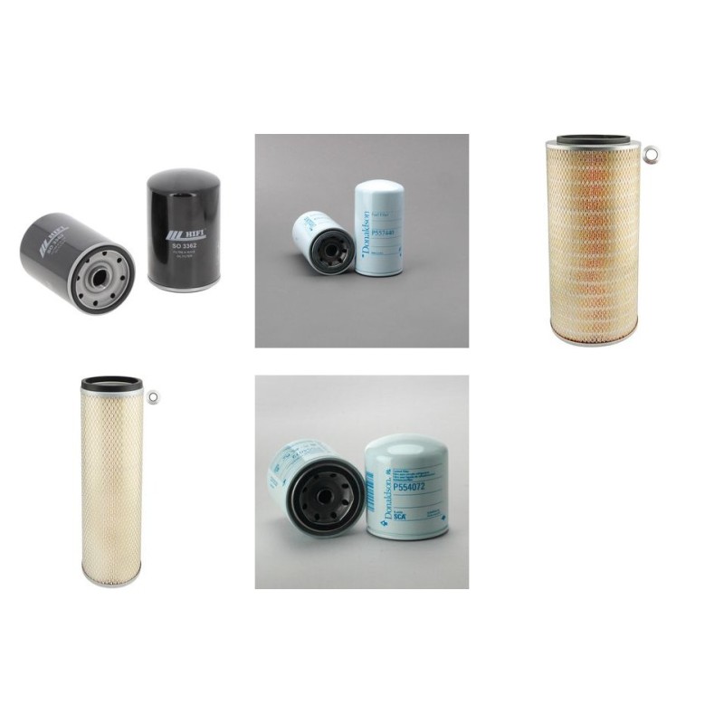 ATLAS COPCO QAS 150 Filter Service Kit w/KOMATSU S6D110 Eng.