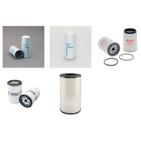 ATLAS COPCO QAS 200VD Compressor Filter Service Kit with Volvo TWD 740GE Eng