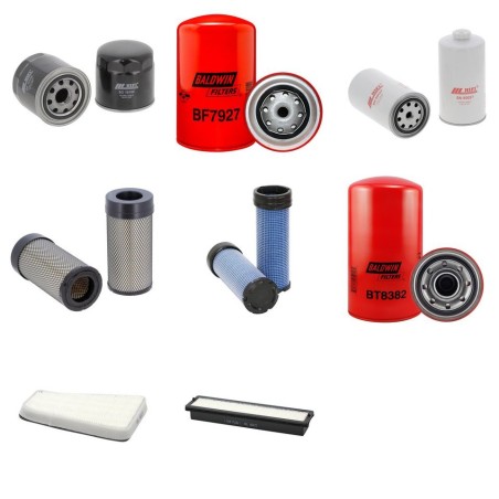 CASE FARMALL 95 U PRO Filter Service Kit w/CNH TIERIV Eng. SN  -ZESH01134 YR  2012- 95 CH TIER IV
