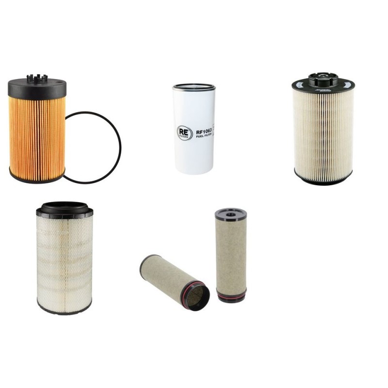 ATLAS COPCO QAS 250 Filter Service Kit w/VOLVO TAD 754GE Eng.   YR  2014-