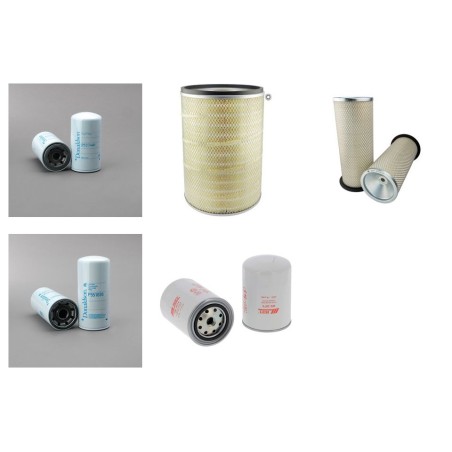 ATLAS COPCO QAS 275 Filter Service Kit w/KOMATSU 6D125 Eng.
