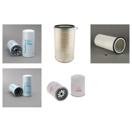 ATLAS COPCO QAS 300 Filter Service Kit with Komatsu S6DI10-1 Eng Year 1991-