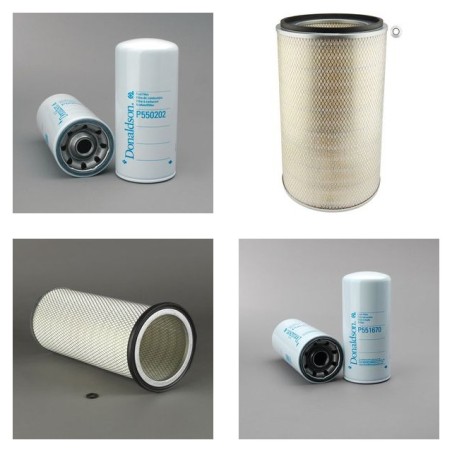 ATLAS COPCO QAS 400 Compressor Filter Service Kit with Komatsu 6D125 Eng