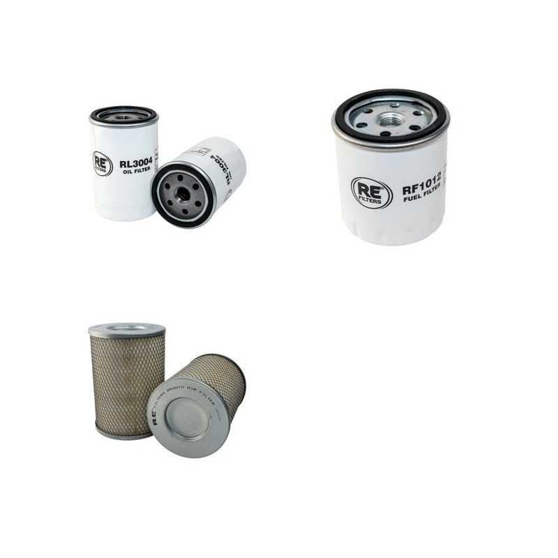 ATLAS COPCO XAS 30D Compressor Filter Service Kit with Deutz F1L511D Eng