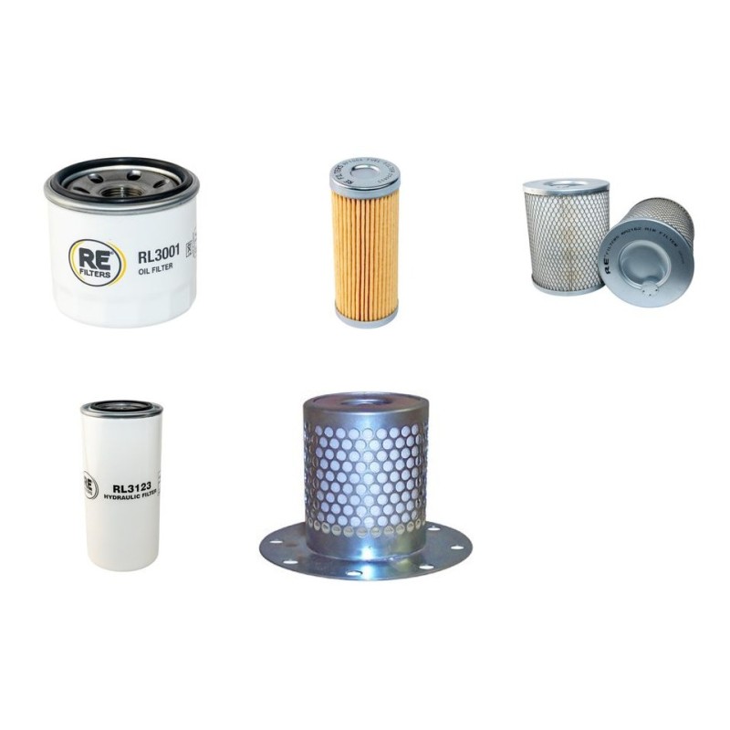 ATLAS COPCO XAS 32 Filter Service Kit w/Yanmar 3TNE68-AC Eng.