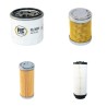 ATLAS COPCO XAS 36 Filter Service Kit w/Yanmar 3TNE68-AC Eng.   YR  2003-