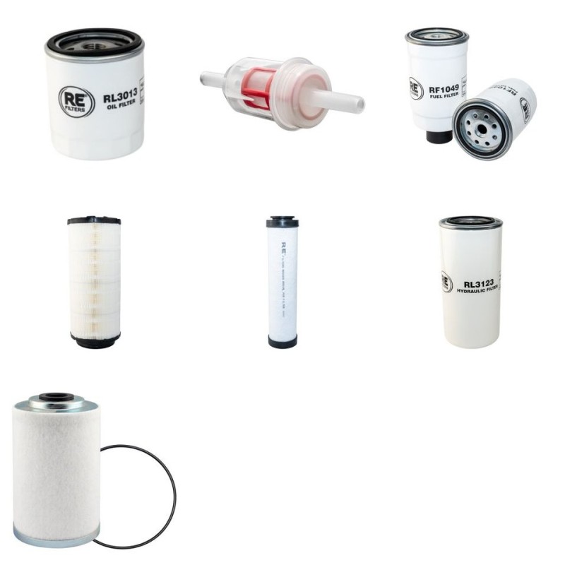 ATLAS COPCO XAS 47 Dd Filter Service Kit w/Deutz F2M2011 Eng.   YR  2007-