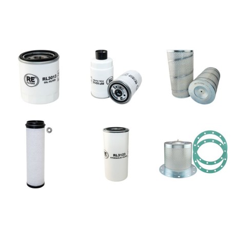 ATLAS COPCO XAS 75 D Filter Service Kit w/Deutz F3L1011 Eng.